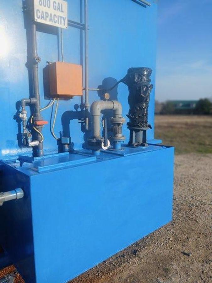 Used 42"w X 85"h 3 stage washer - Stainless Steel 