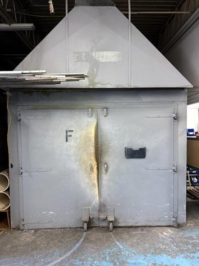 Used 8'W x 19'L x 6.5'H Electric Oven