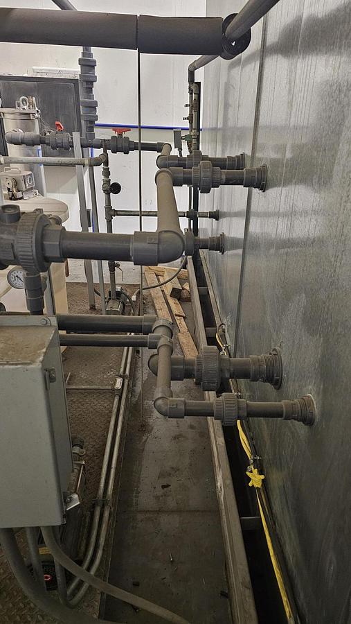 Used Complete Batch System with Oven, Booth, Wash Station & Gun