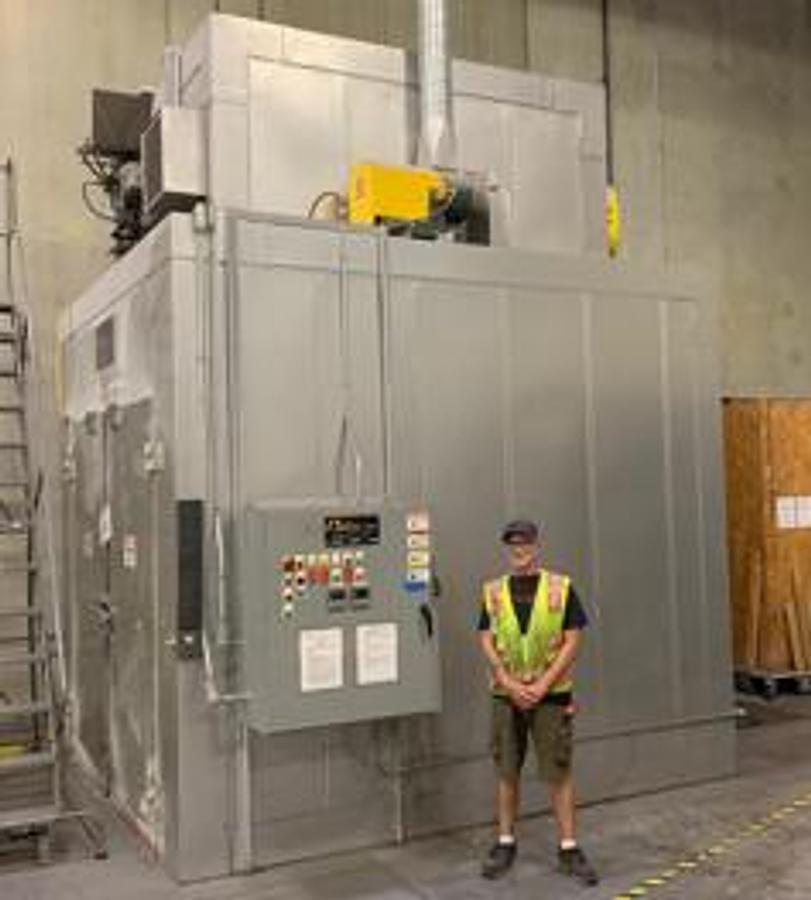 Used Complete Batch Powder Coating System & Powder Gun