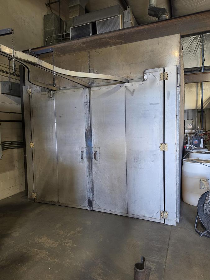 Used 8x8x15 BATCH OVEN - "RAPID ENGINEERING"