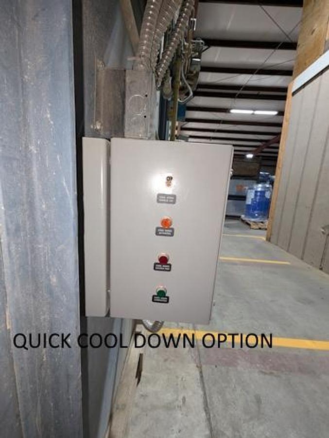 Used Large Burnoff Oven - 7'w X 7'h X 9'l