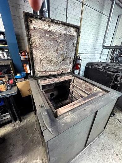 Used 36 x 36 x 36 Top Load Burnoff Oven