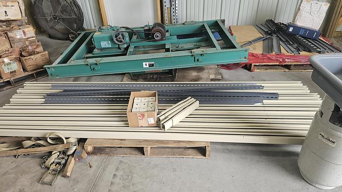 Used 140' of NEW Enclosed RW Conveyor Track & Misc.