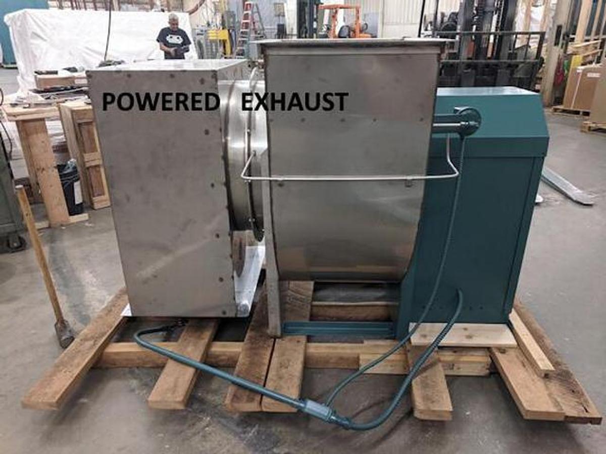 Used 12'w X 7'h X 12'l Batch Oven w/ Stainless Steel Interior - 500 degree F 