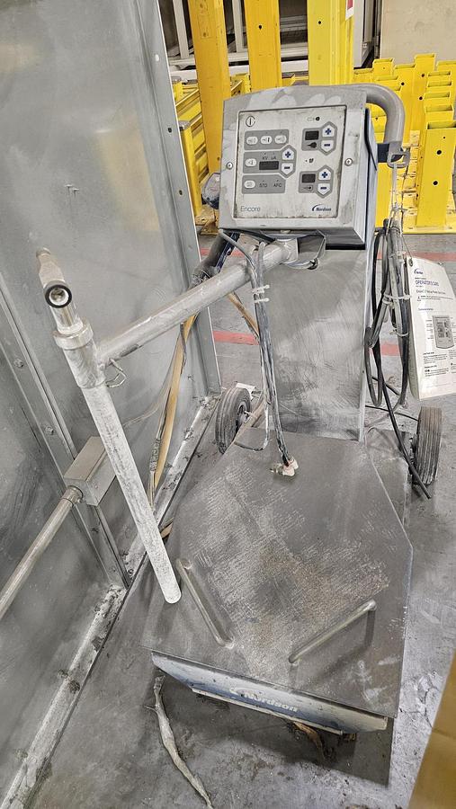 Used Nordson Encore Box Feed Powder Gun