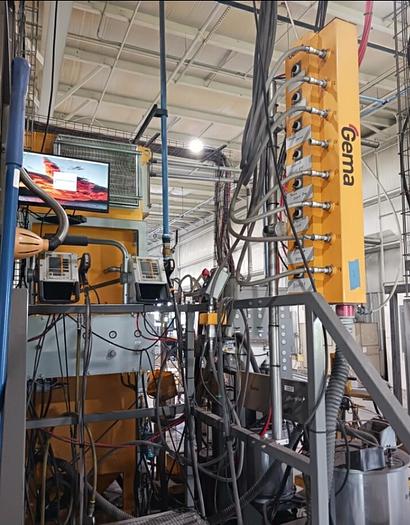 Used GEMA SMART BOOTH w/Quick Color Change System