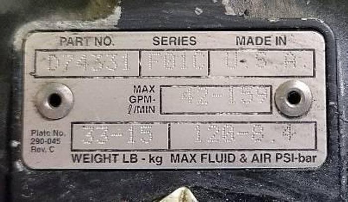 Used 5) Graco Husky Diaphragm Pumps