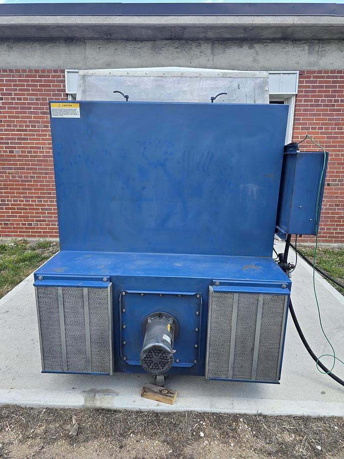 Used Nordson Econo-Coat Lab Booth w/ Encore Powder Gun