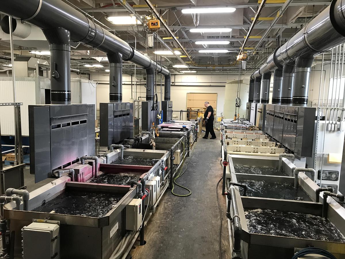 Used Complete Anodizing Line 