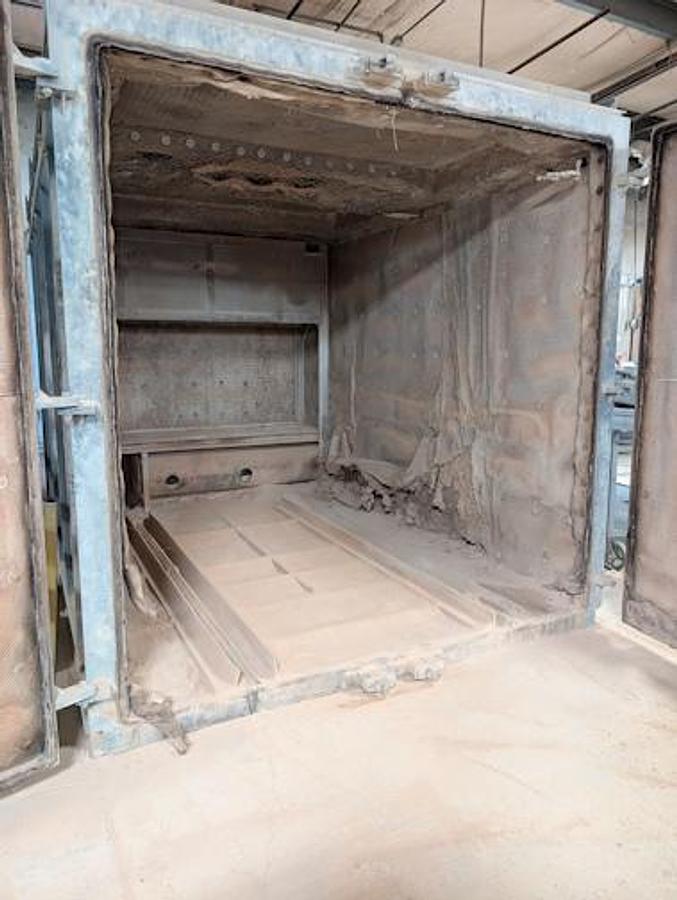 Used Large Burnoff Oven - 7'w X 7'h X 9'l