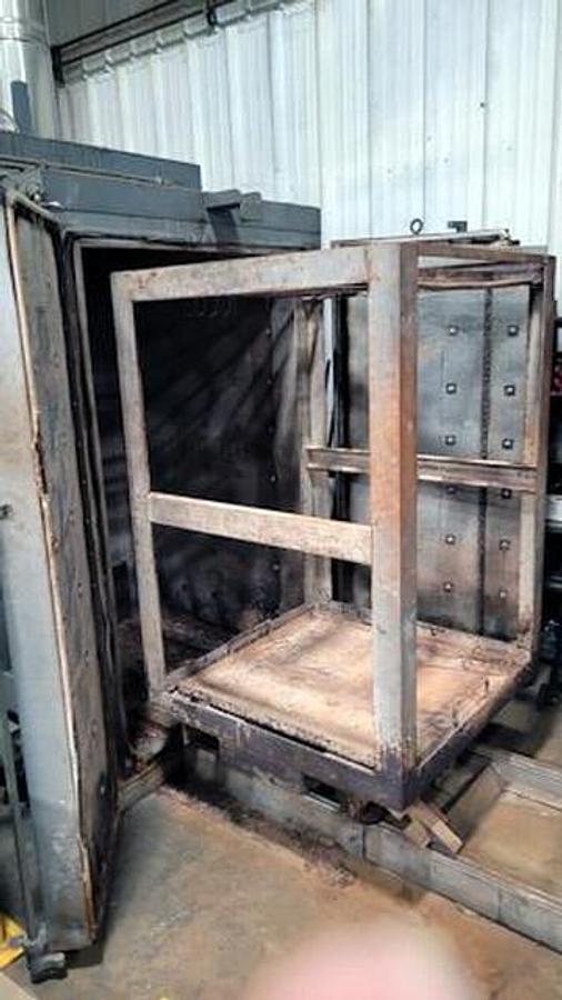 Used 3'w X 5'h X 3'l Steelman Burnoff Oven