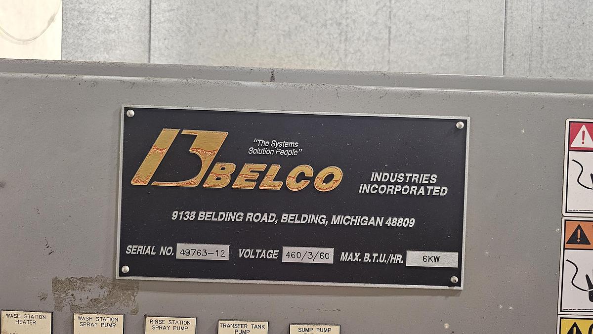 Used Complete Batch System with Oven, Booth, Wash Station & Gun