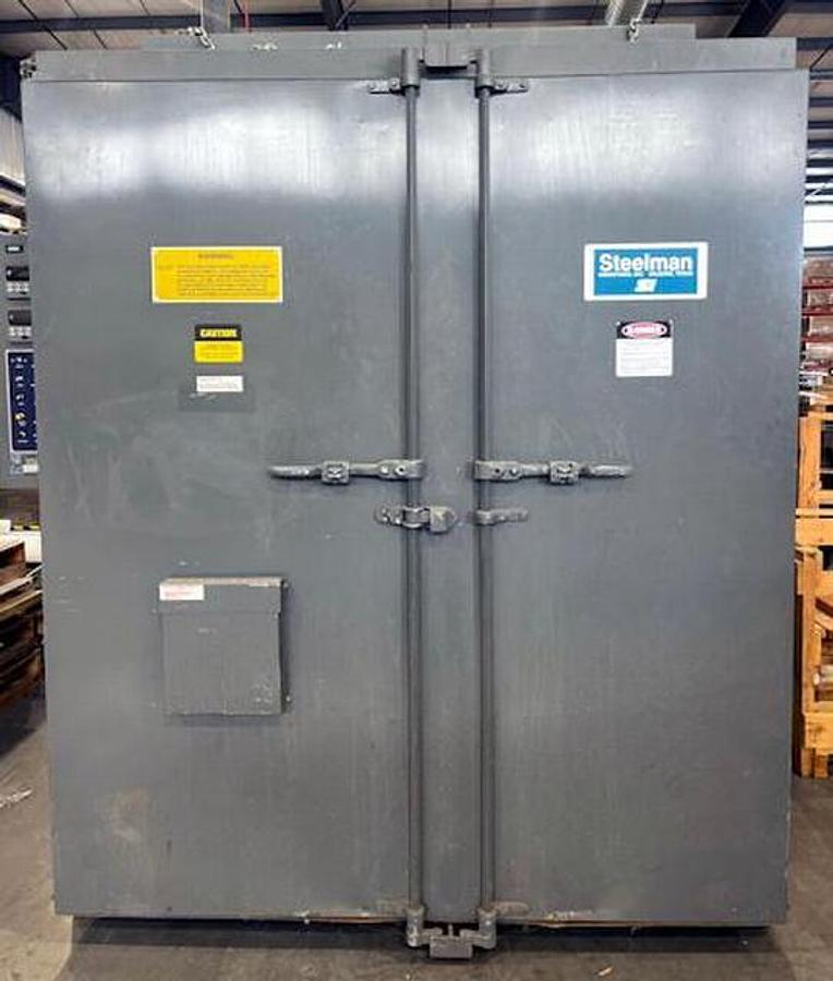 Used 5'w X 6'h X 3'l Steelman Burnoff Oven