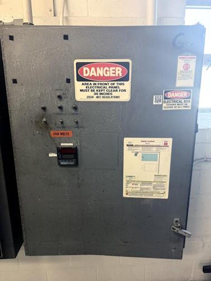 Used 8'W x 22'L x 6.5'H ELECTRIC OVEN - GEORGE KOCH