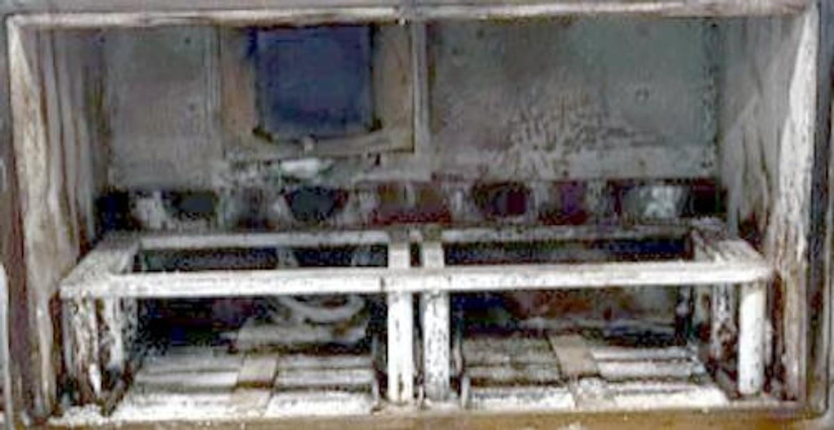 Used Steelman Burnoff Oven - 72"w X 36"h X 36"deep