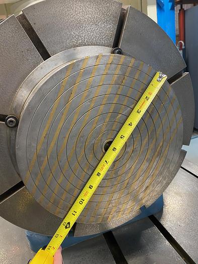 Used Vinco Precision Gear Inspection Unit Rotary Table, Tailstock on T-Slotted Base