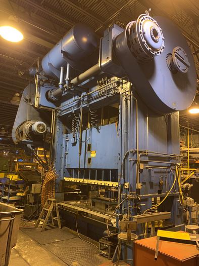 Used 600 ton Niagara 120"x48" Used Stamping Press