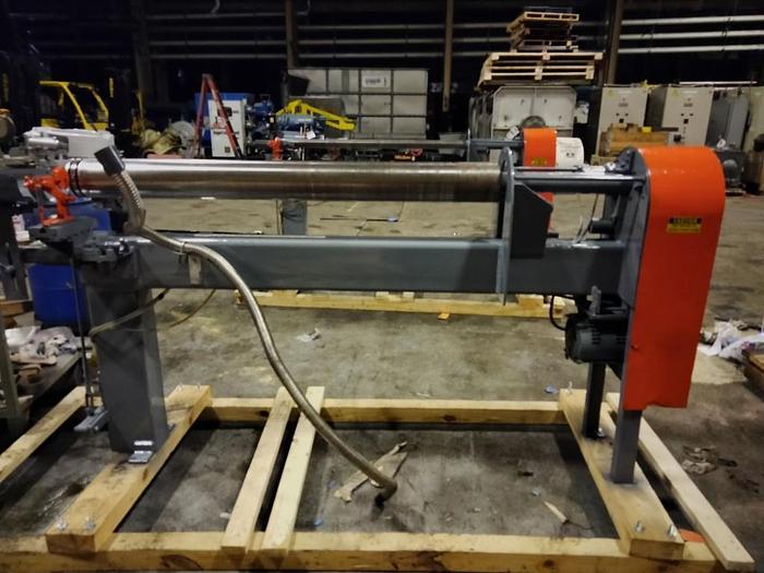 Used 60" APPLETON MODEL S 10 5 SEMI AUTO 60" L X 6" DIA,  CORE CUTTER