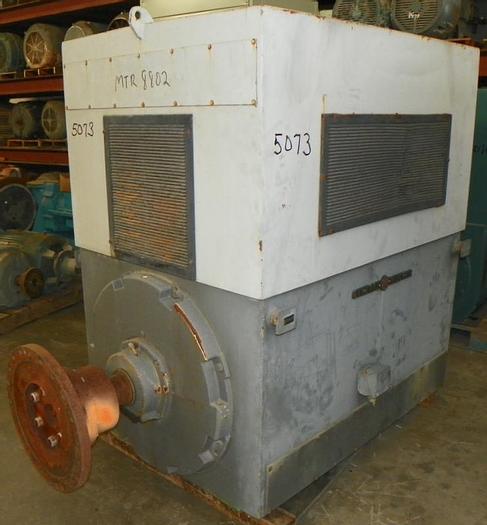 Used General Electric 900 HP AC Motor, 1185 RPM, 4000 Y Volt #41504