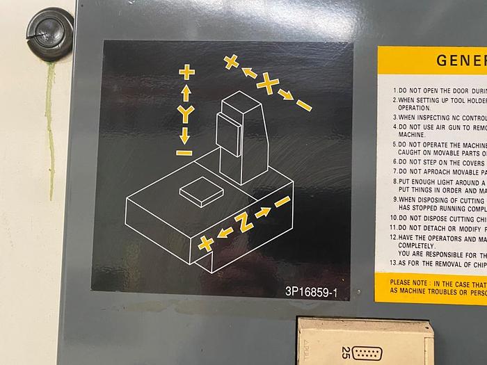 Used 2000 Kitamura Mycenter HX250i Horizontal Machining Center