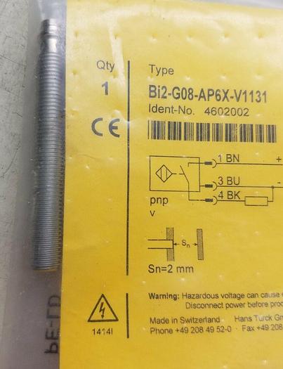 TURCK Bi2-G08-AP6X-V1131