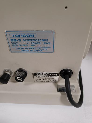 Used TOPCON SS-3