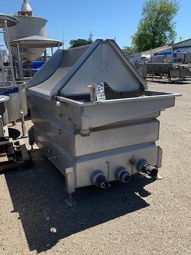 Used Double Sided Parabolic Screen with Recovery Tank