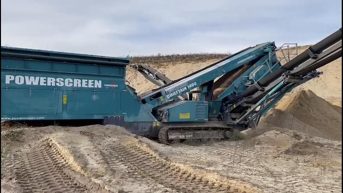 Used 2014 Powerscreen Chieftain 1400