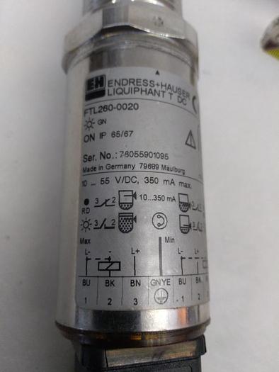 Füllstandanzeiger Liquiphant T DC, FTL260-0020, Endress und Hauser,  neuwertig