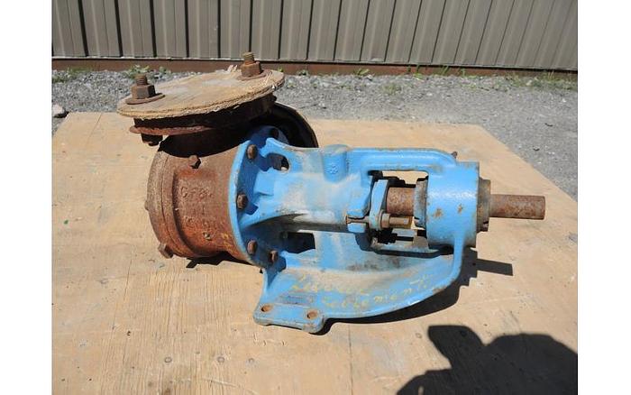 D'occasion USED GEAR PUMP, 2" X 2" INLET & OUTLET, CAST IRON, JACKETED