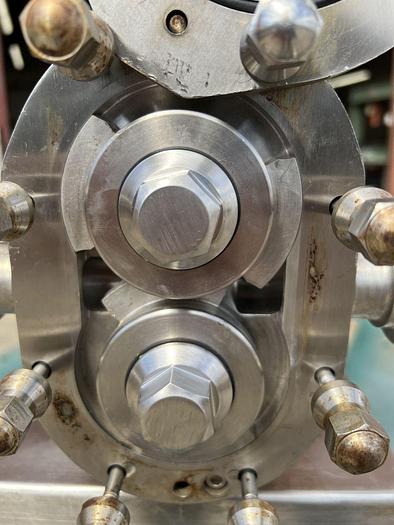 Used Pump, Positive, Waukesha, Mdl 060U2, 316 S/st, 1/2 HP, 2" #S737199