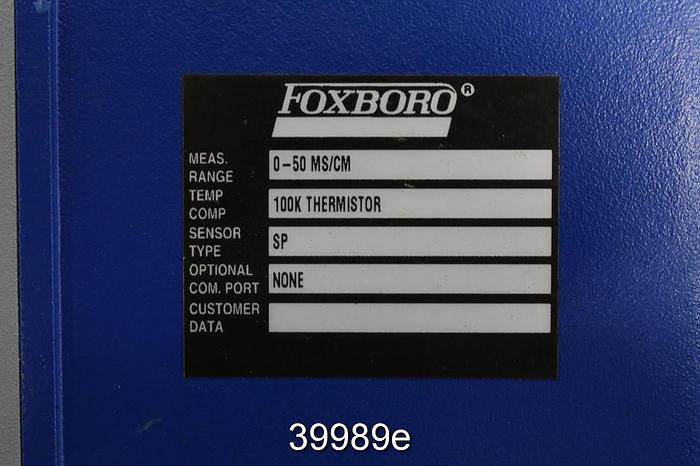 Used Foxboro Electrodeless Conductivity Alarm #39989