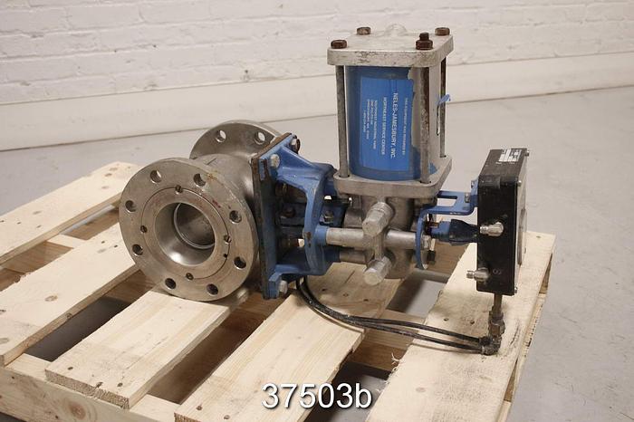 Used Neles Jamesbury 4 5150-31-3600MT 4" Ball Control Valve #37503