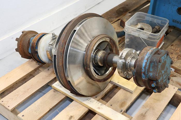 Used Goulds 3316 6x8x17 Two-Stage Split Case Pump, CF8M Casing #42757