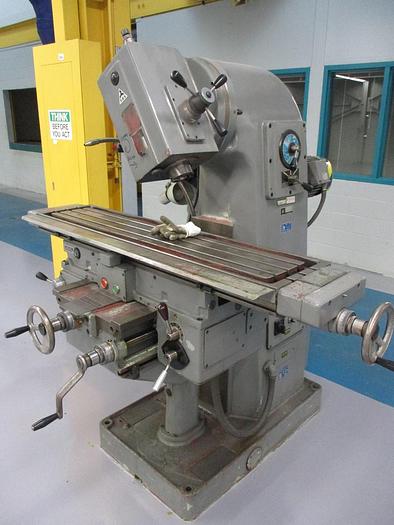 Used 12" X 49", TOS, FA3AV, VERTICAL MILLING MACHINE