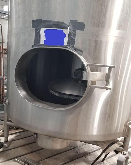 Used Tank, 600 Gallon, S/st, CIP spray ball, Vertical #A742998