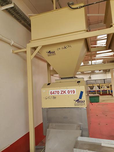 Gebraucht Mandelhalbiermaschine PEHA, Bj. 1983 600 mm Arbeitsbreite Leistung ca.350 kg/h