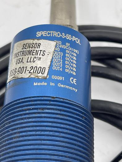 Used Sensor Instruments Spector-3-50-POL