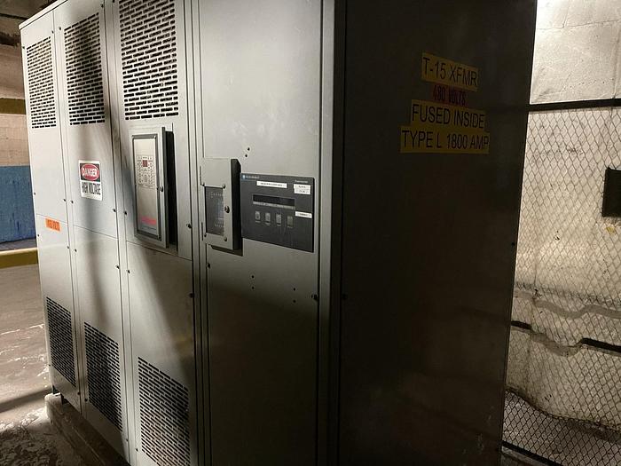 Used OLSUN ELECTRONICS CORP. 1250KVA DRY TYPE TRANSFORMER