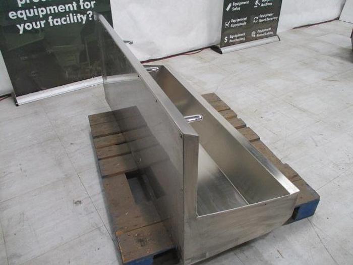 Used Sink; Stainless Steel; 58"x17"