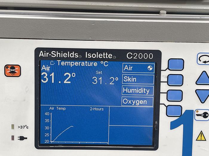 Gebraucht Dräger C2HS-1C Babyinkubator Isolette C2000