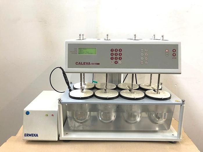 Used W 15639 E - Dissolution Tester CALEVA 10+ST
