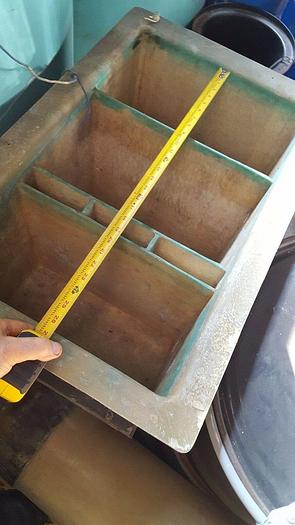 Used PolyPro Plating rinsing rinse tanks Dipping Dying Electroplate