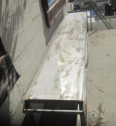 Used Cart, 16" x 108", 2 Shelves, S/st, #S739216