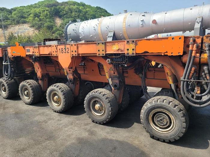 Used 58 axle Lines Kamag Self Propelled Modular Trailers with 4 x PPUs