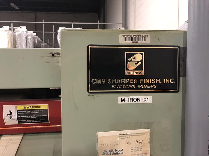 Used 1999 SHARPER FINISH 20 X 120 GAS IRONER