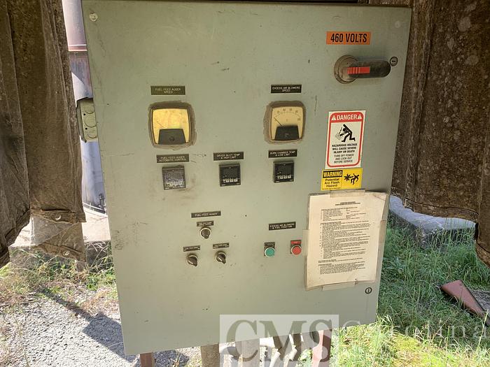 Used Heil 8x24 Triple Pass Drum with Burner