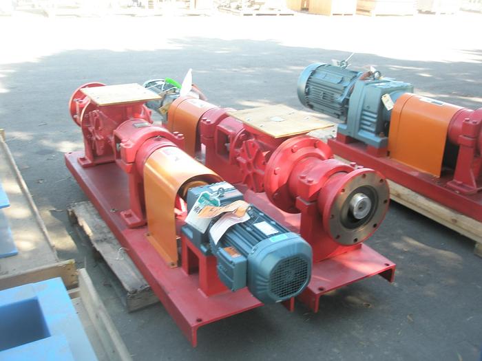 Used Pump, Moyno, 10 HP, 8", C/st, Progressive Cavity, Roper #S737637