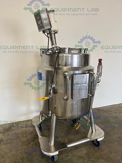 Used DCI 200 L Stainless Steel Jacketed Reactor Mixing Tank w/ PharMix Agitator